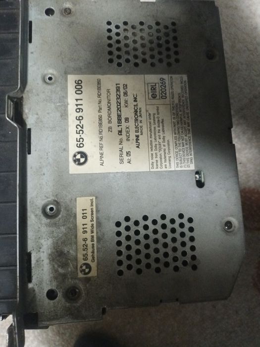 Navigatie originala alpine bmw e46