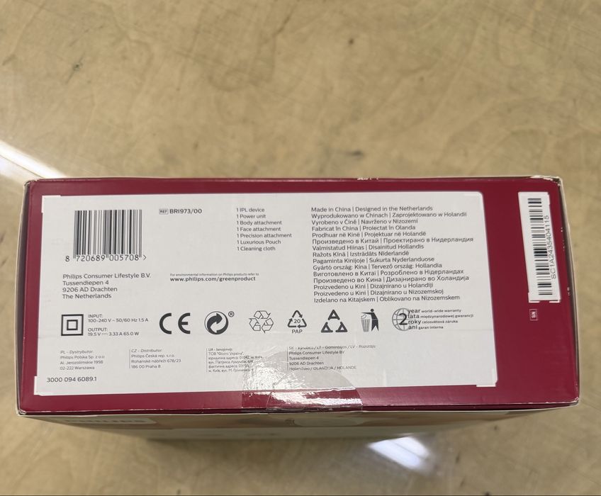 Philips lumia hair removal