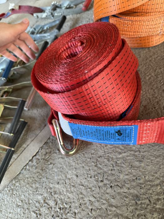 Ремни стяжные в комплекте