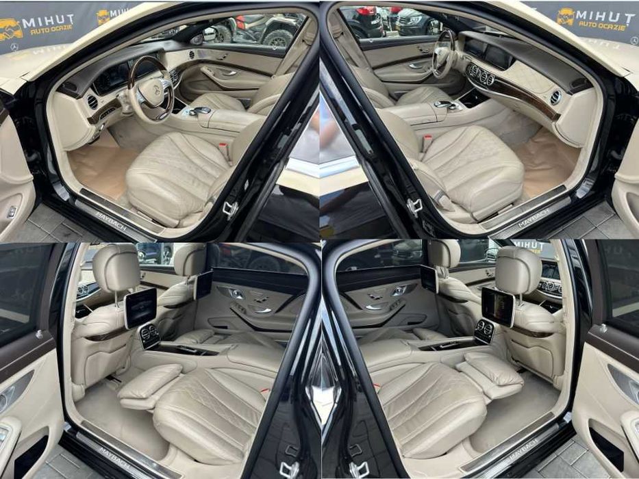 Mercedes Benz S500 4Matic MAYBACH 4.7 Benzina (457 CP) 2018 Euro6 | Rate fixe | Garantie