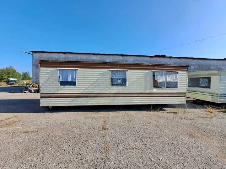 Стационарна каравана фургон контейнер мобилна къща