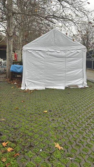 Vand cort profesional alb 18 mp