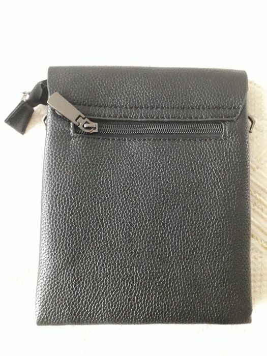 Мъжка кожена чанта без дръжка