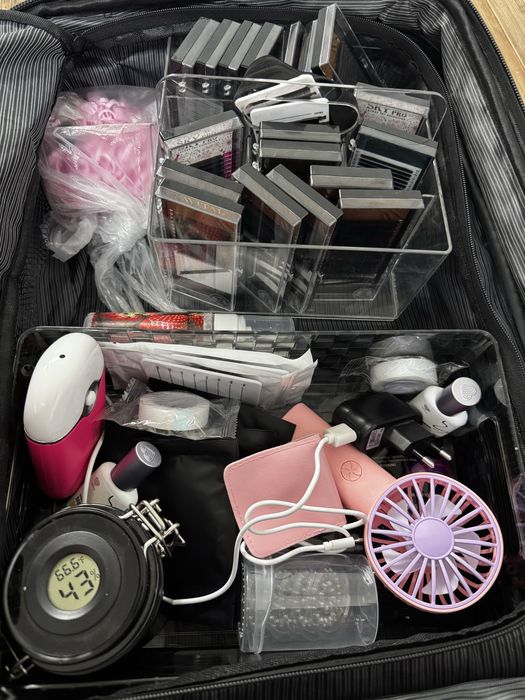 Материалы для ресницы !почти новый!