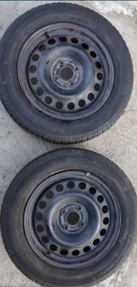 Roata rezerva OPEL AstraH-G,Corsa,Vectra,Tigra; FIAT Punto,Grande Punto;  Chevrolet Aveo,Kalos,Spark pe R15 cu 4x100