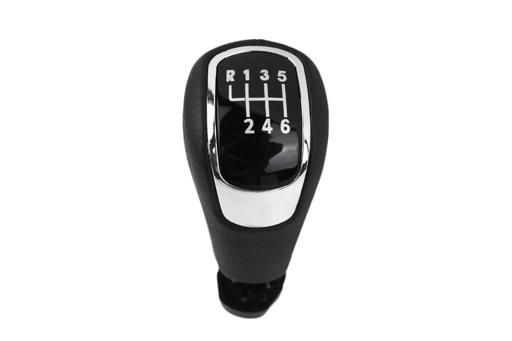 Кожена Топка за скоростен лост 6ск. SKODA Octavia II Superb II Yeti