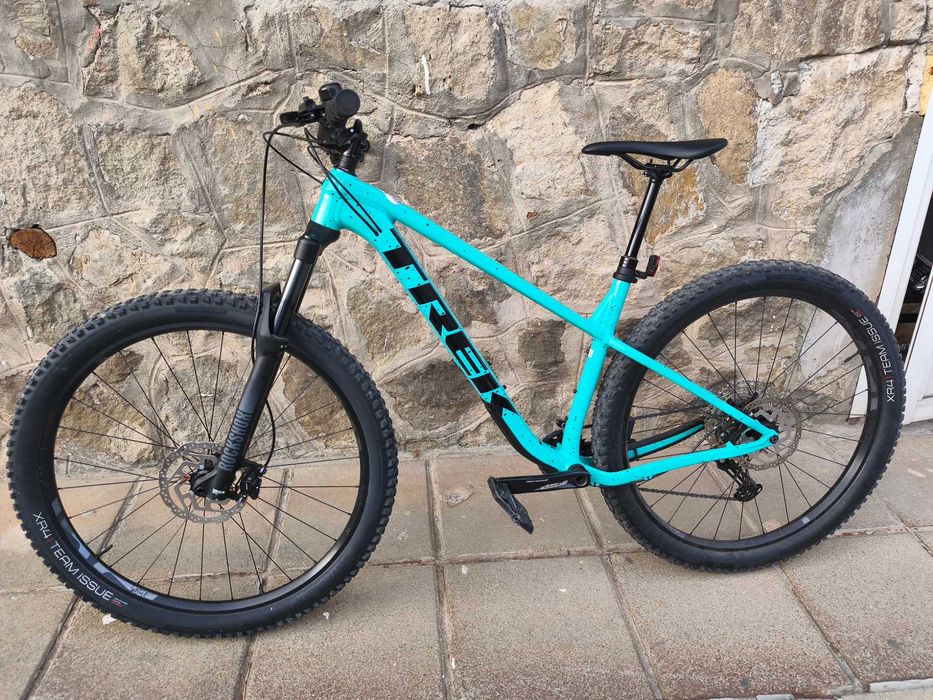 TREK ROSCOE 7 Miami Green, SMITH Mainline Mips