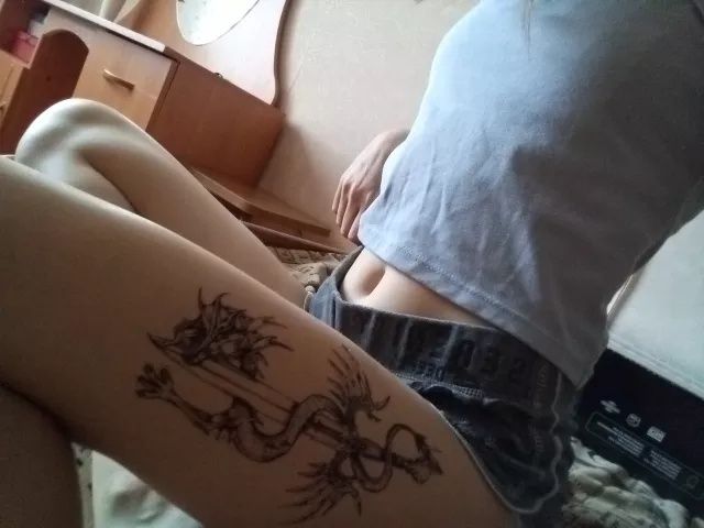 Временная Тату. Безопасный Рисунок Боди Арт в Виде Татуировки.