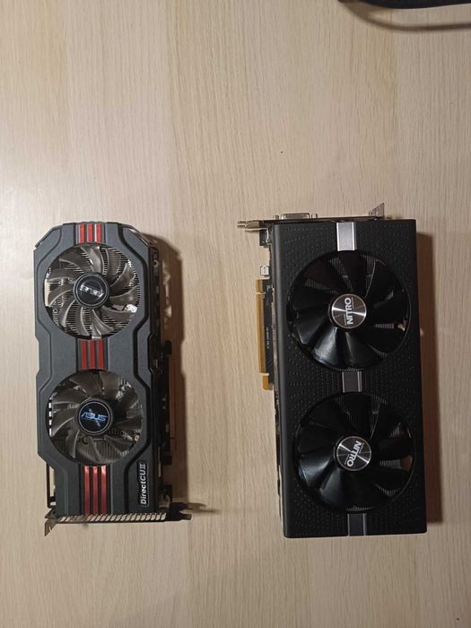 Компютърни части,Saphine RX580 8GB,GTX 560ti, Corsair CX500 и др.