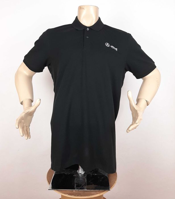 Mercedes AMG F1 Polo - Оригинална мъжка тениска с яка размер XL