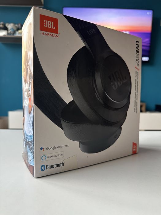 Căști Over the Ear JBL LIVE 500BT Wireless – Resigilate, Funcționale
