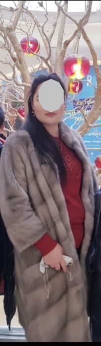 Шикарная норковая шуба, лёгкая и очень тёплая, размер 50–54