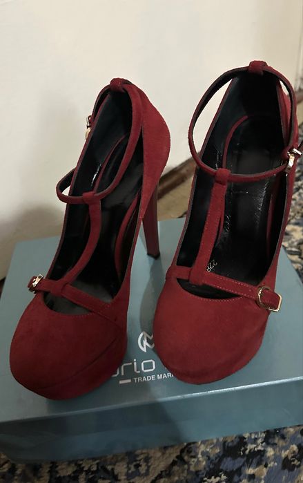 Туфли из натурального замша, бренда Mario Muzi