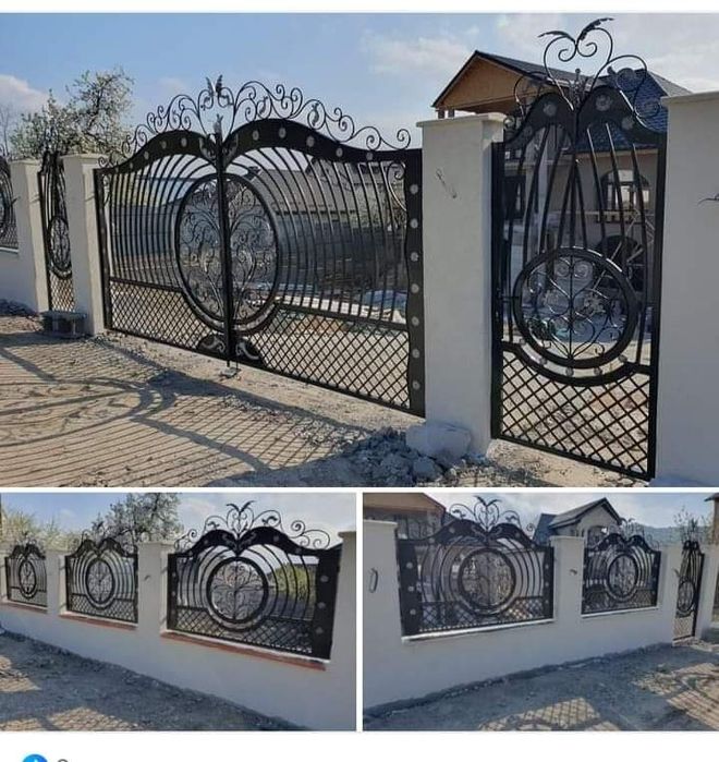 Porți din fier forjat