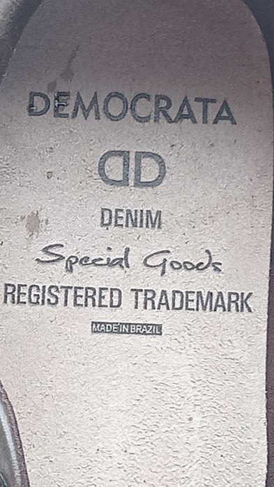 Кроссовки кожа маде Бразилия