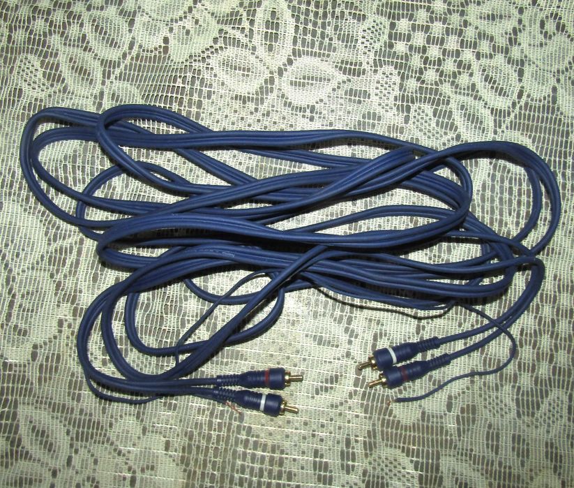 Аудио кабел RCA (чинч), 5м. с remote проводник