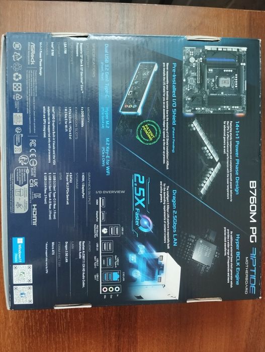 Мат.плата ASRock B760M PG Riptide