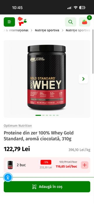 Whey Protein Optimum Nutrition Gold Standard