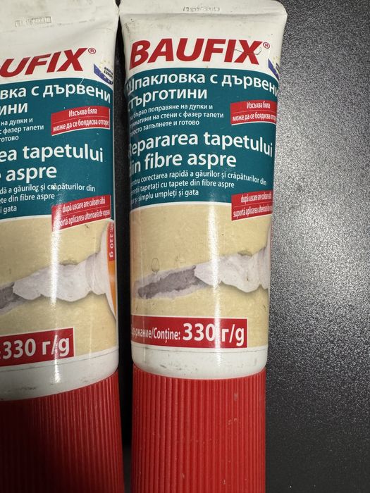 Baufix шпакловка с дървени стърготини