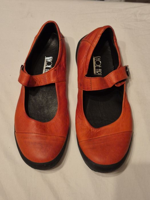 Pantofi damă Shoe Art din piele naturală roșie – mărimea 40 – noi