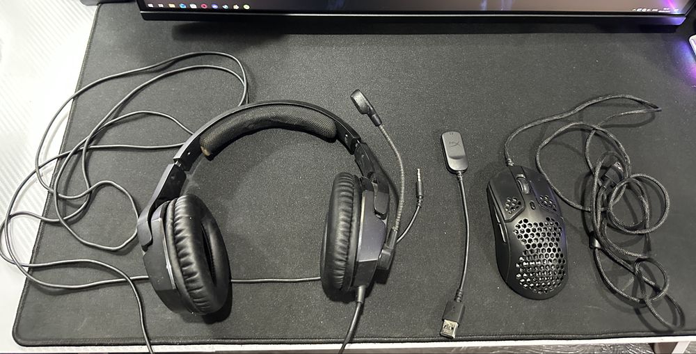 HyperX Наушники и Мышка