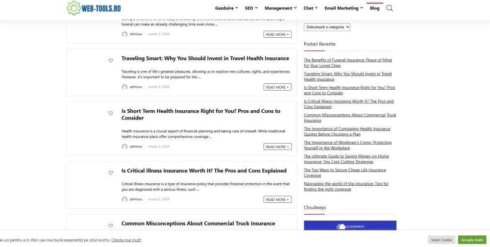 Vând site web-tools.ro platformă de afiliere pentru programe digitale