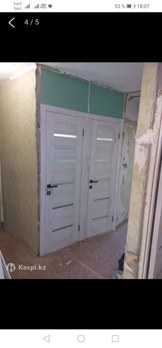 Установка дверей