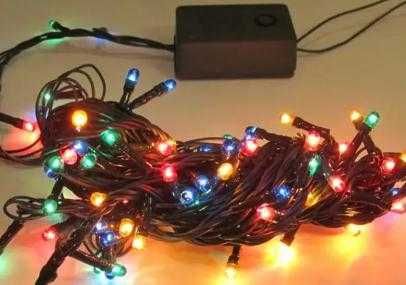 Коледни лампички 5 метра