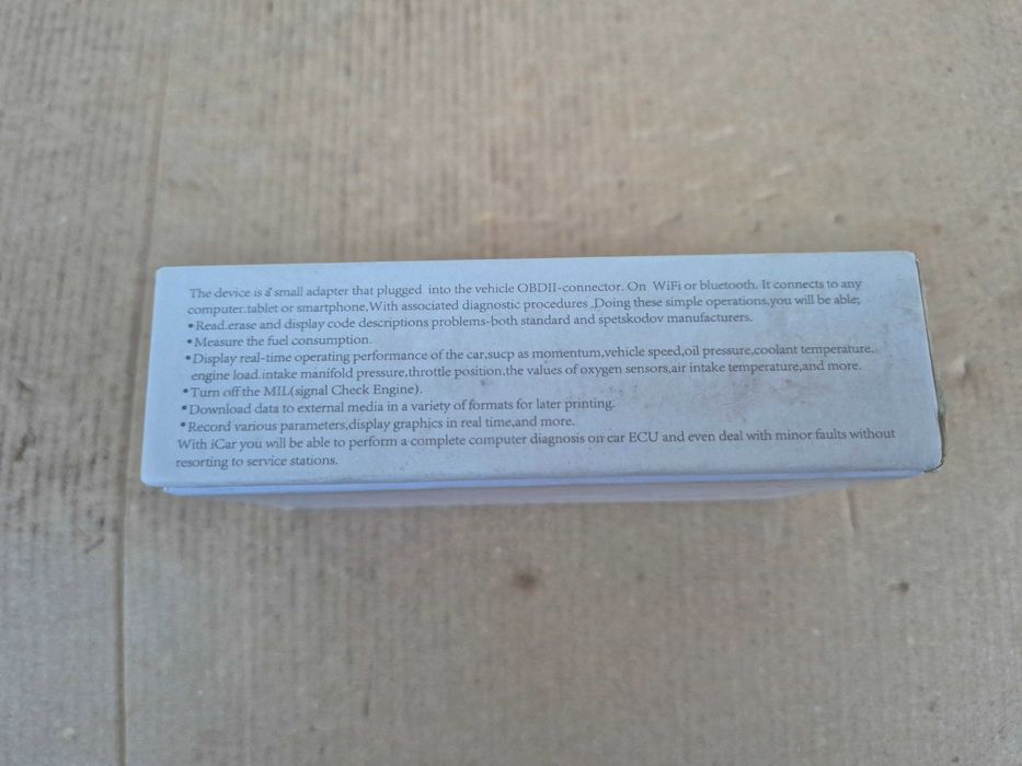 Vgate icar WiFi OBD2 адаптер за диагностика на автомобил