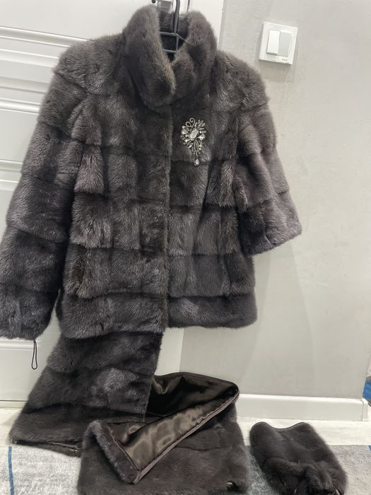 норковая шуба 44-46рр