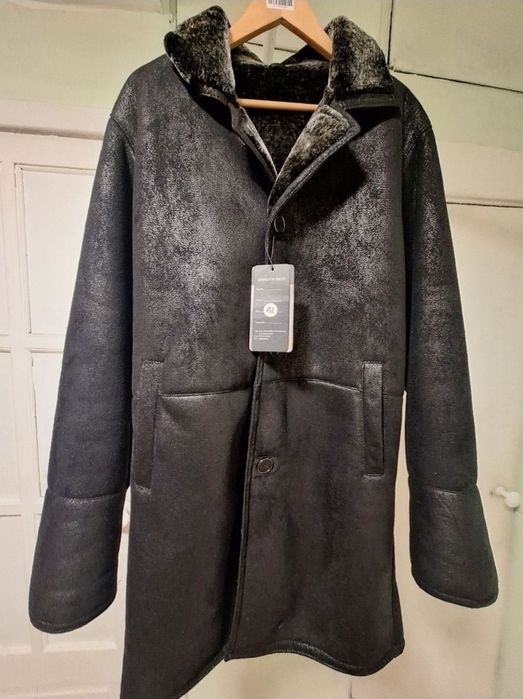 Дубленка мужская зимняя