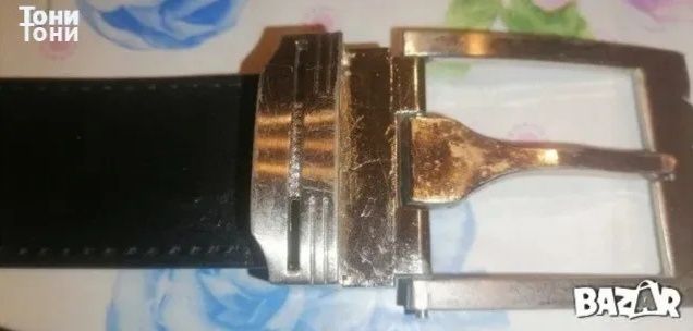 JACK and JONES, Феникс Оригинални Мъжки Колани от Естествена Кожа Нови