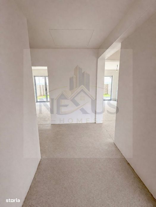 Casa individuala - 4 camere- Teren 375 mp - 2 bai - Terasa