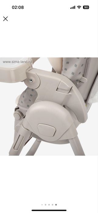 Стул для кормления William pro, цвет серый