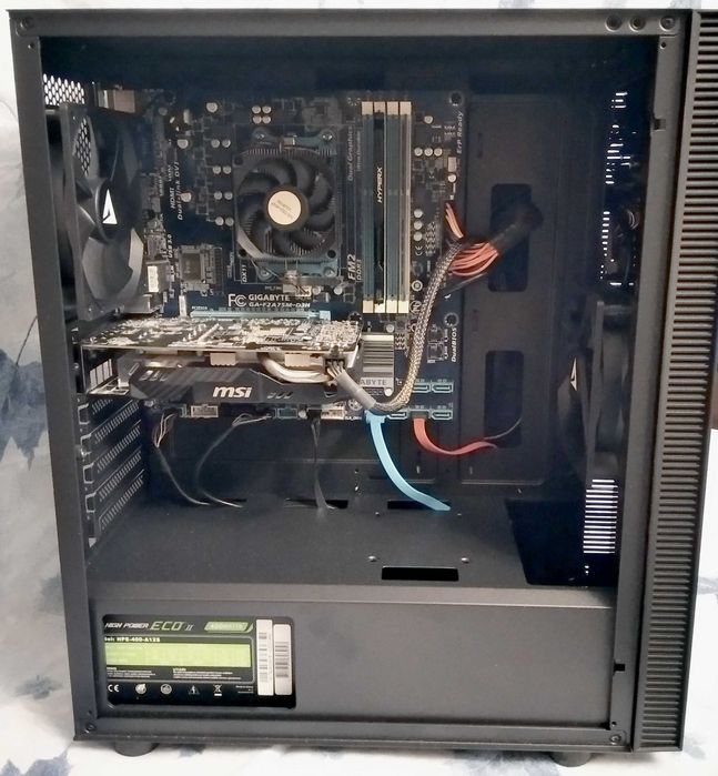 PC Gaming Athlon x4-Core, GTX 1060, 8GB, SSD+HDD, Alphagear Atlas NOUA