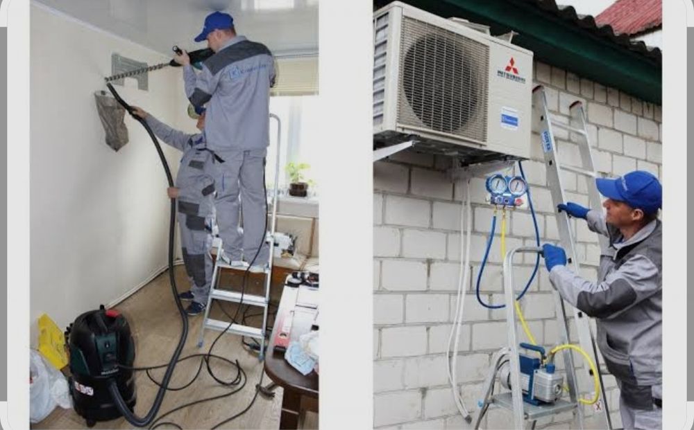 Установка кондиционера