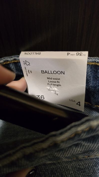 Blugi jeans mango 36 model similar Agolde