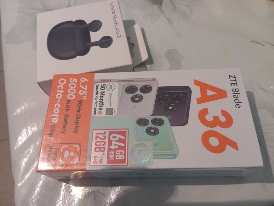 Смартфон Телефон ZTE Blade A36. 
Купил в подаро