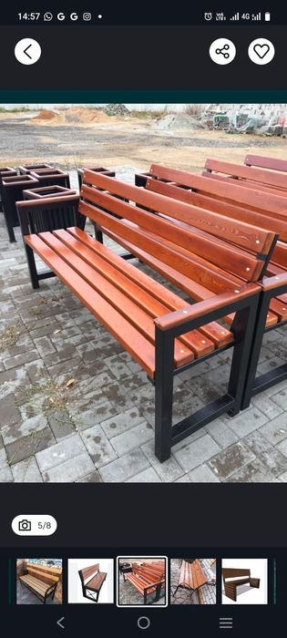 Лавочки для улицы