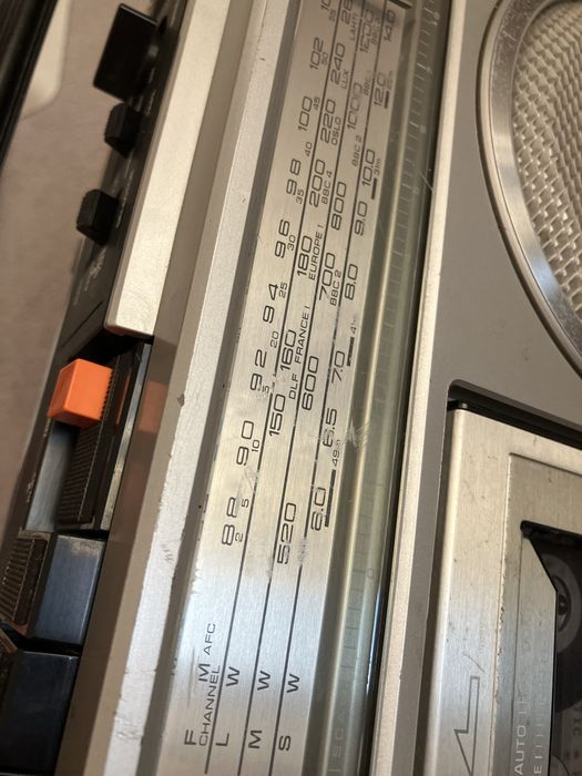 Radio casetofon japonez National Panasonic RX 1650 functional