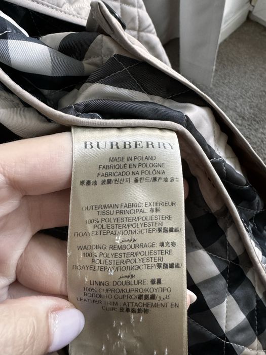 Geaca bej Burberry, stare impecabila, marimea IT 40