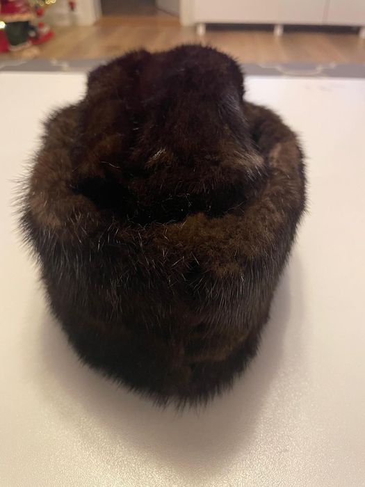 Pălărie blană maro