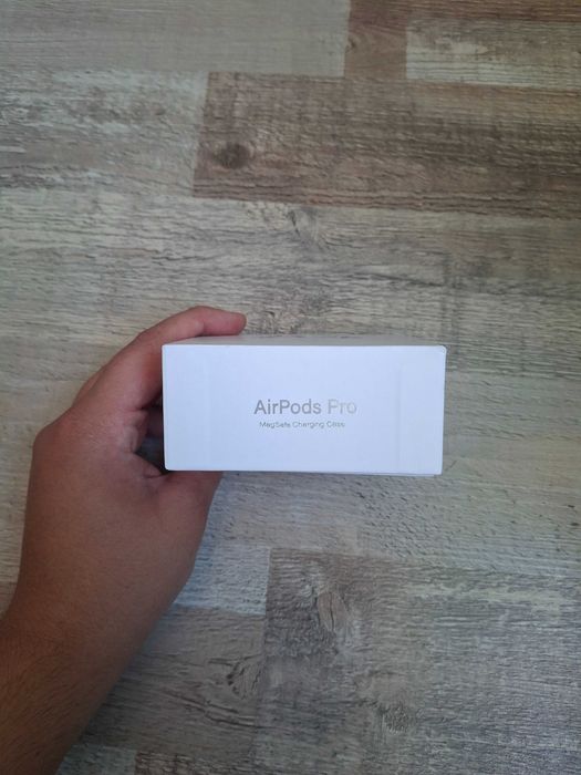 Căști Apple AirPods Pro NOI • Cutie completă cu accesorii