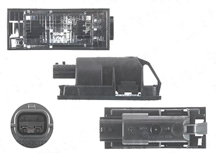 Lampa numar Dacia Logan/Sandero; Fiat Talento; Mercedes Citan; Nissan Interstar/Nv300/Nv400; Opel Movano/Vivaro; Renault