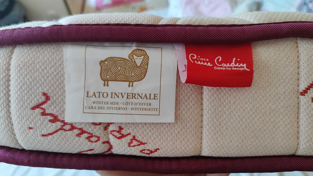 TYMON дървена кошара 60X120CM с матрак PIER CARDIN