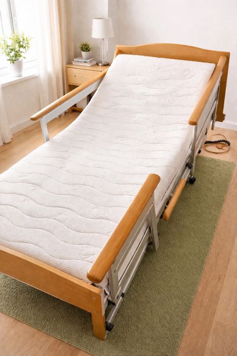 Paturi medicale reglabile cu tele saltea medicala -ideal ingrijire