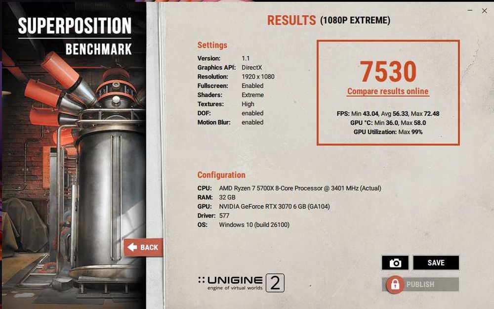 Видеокарта Asus STRIX RTX 3070