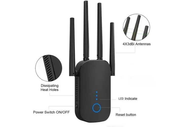 WiFi Extender JW758 1200Mbps