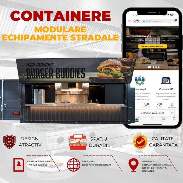 Container Fast-Food/Bar/Cafenea/Gelaterie La Cheie