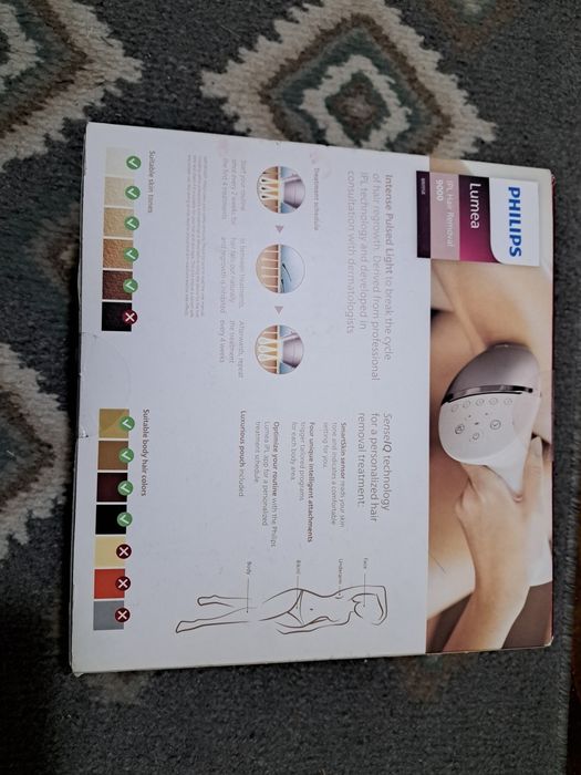 Vand epilator philips